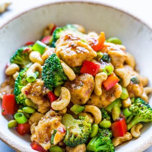 🥜 Almond Vegetable Dice