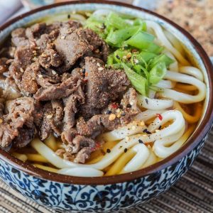 Beef Udon Noodle Soup