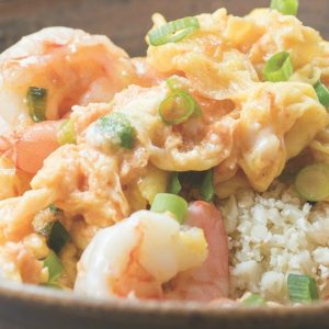 Fresh Prawns Scrambled Eggs