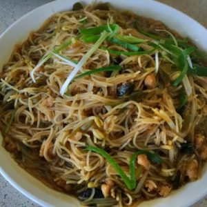 Preserved Vegetable & Shredded Meat Simmer with Vermicelli