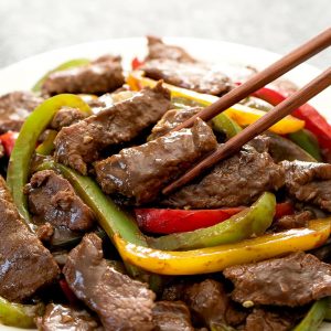 Beef with Green Pepper