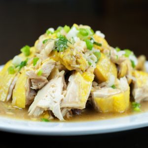Chicken with Ginger & Green Onion