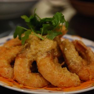 Deep Fried Prawns