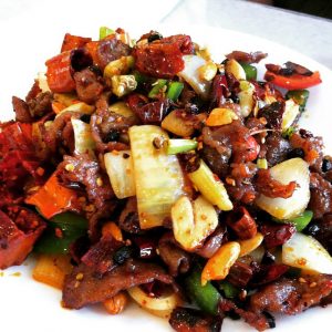 🌶️ 🥜 King Pao Beef (with Almond)