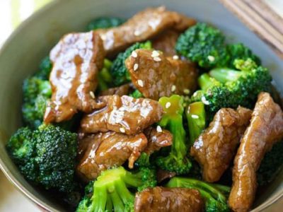 Beef with broccoli