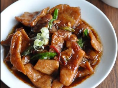 Ginger pork
