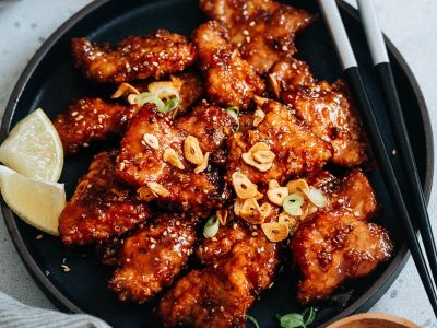 Honey garlic bbq pork