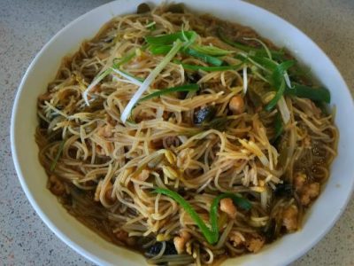 Preserved Vegetable & Shredded Meat Simmer with Vermicelli