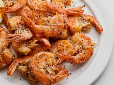 Salt and pepper prawns