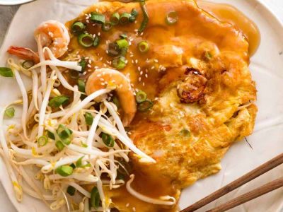 Shrimp egg foo yung